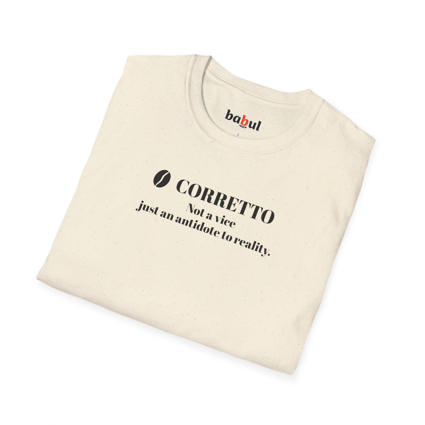 CoffeeTherapy T-Shirt – Irony Is the Best Cure (Right After Coffee)
