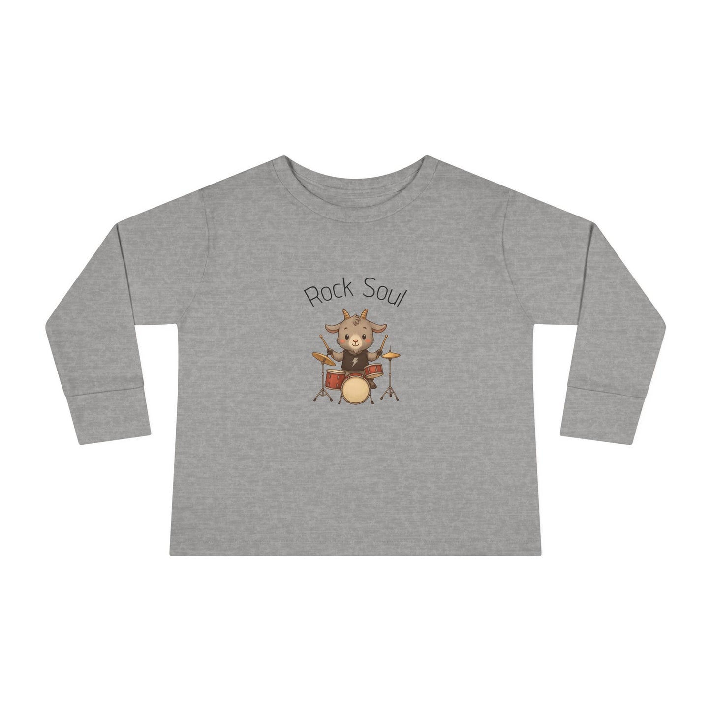 Magliette Rock Soul per bambini - Capretta - Dolci animali con un ritmo ribelle