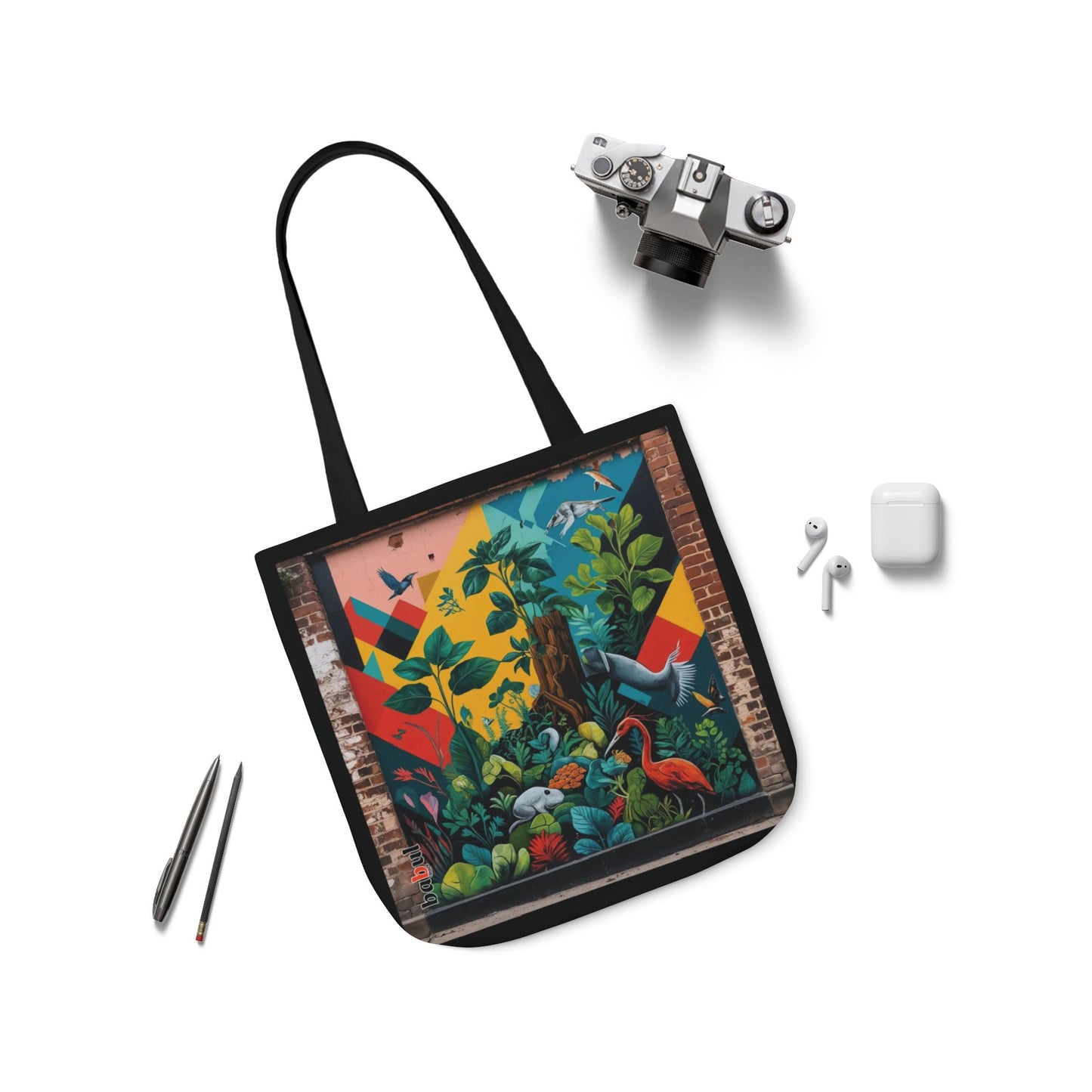 Artistic Surge - Eco-Friendly Canvas Tote Bag - NATURE