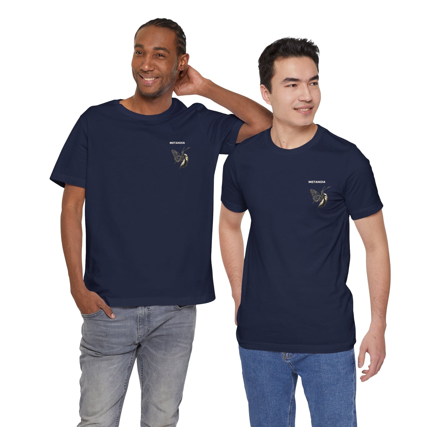 METANOIA T-Shirt – From Silence to Flight (Reverse)