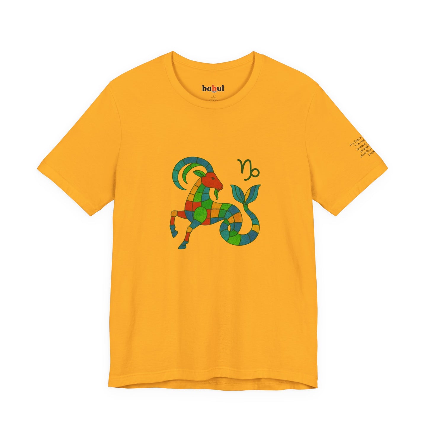 CAPRICORN - T-shirt, The Zodiac Signs According to Saint Phalle