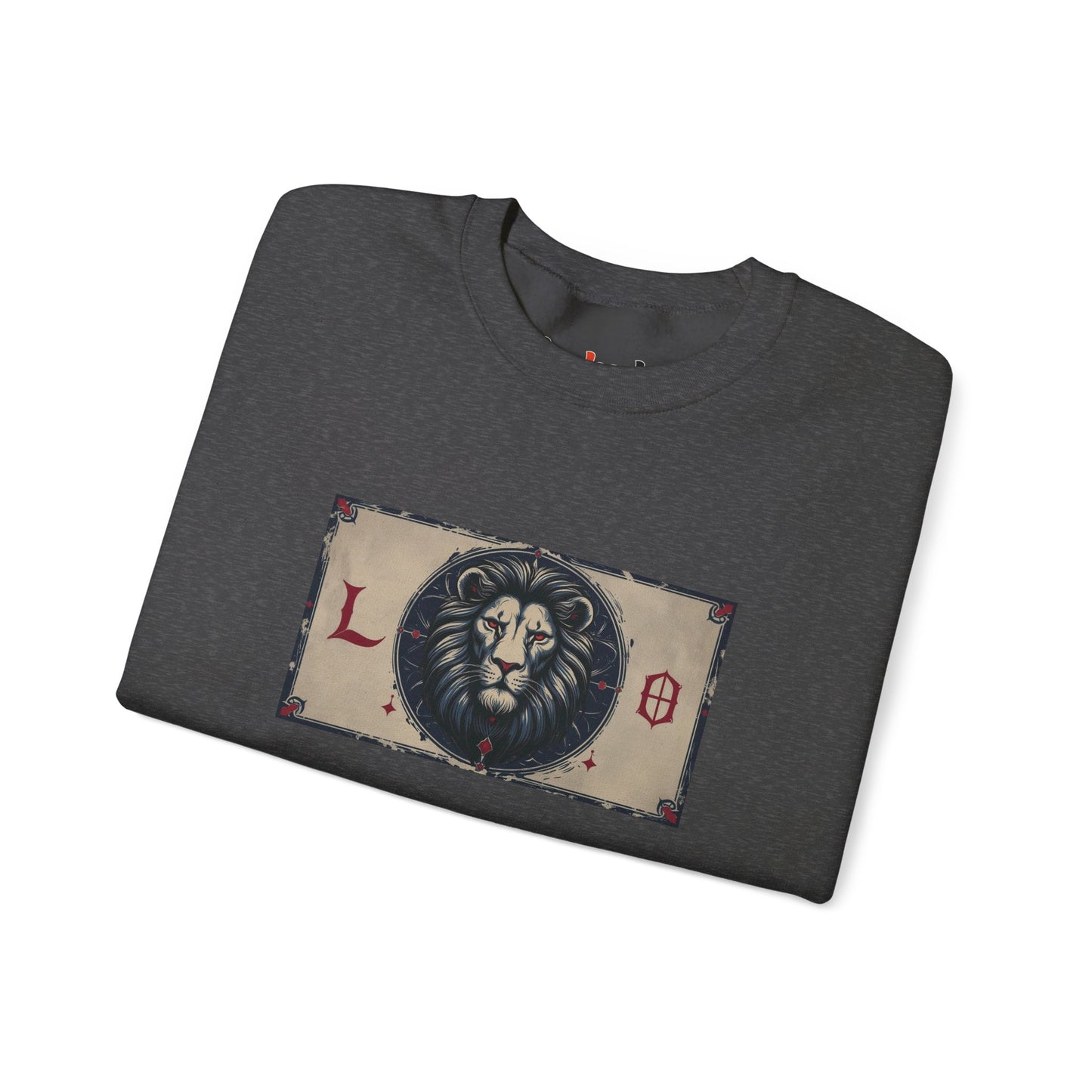 Leo - Gothic Zodiac Blue Sweatshirt
