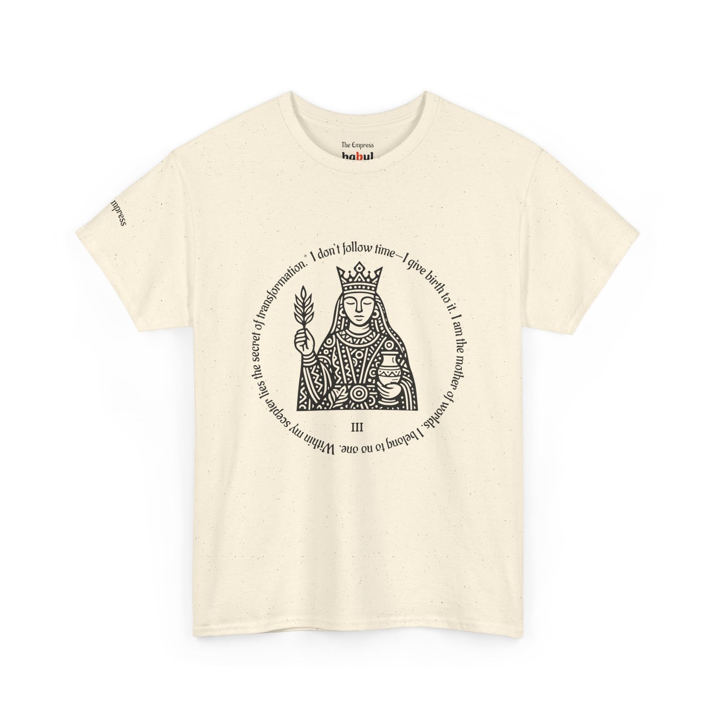 The Empress - ArcanaPop T-Shirt – Where Tarot Magic Meets Pop Art