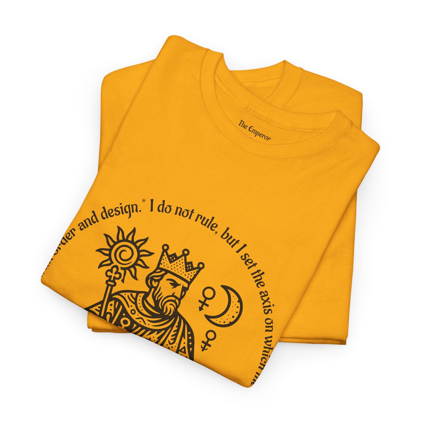 The Emperor - ArcanaPop T-Shirt – Where Tarot Magic Meets Pop Art
