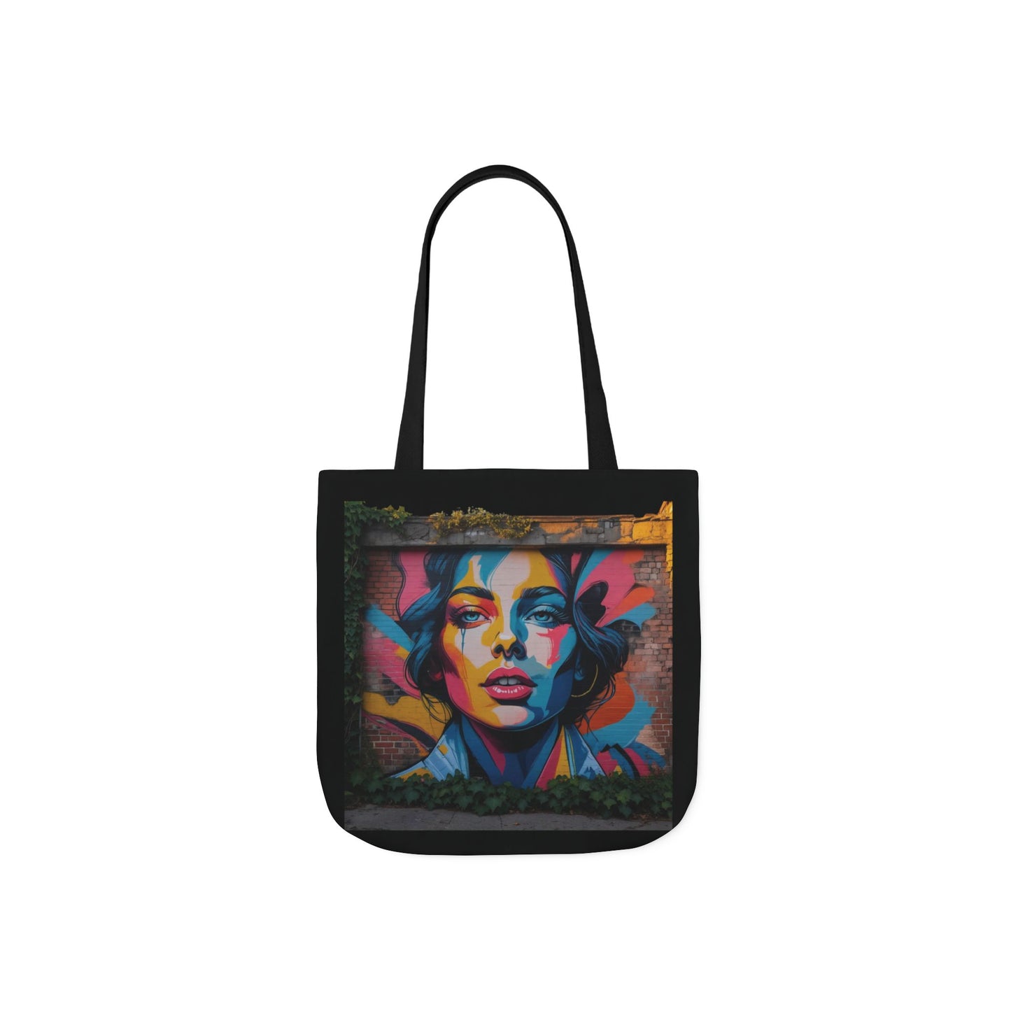 Artistic Surge - Eco-Friendly Canvas Tote Bag - FEMALE FACE