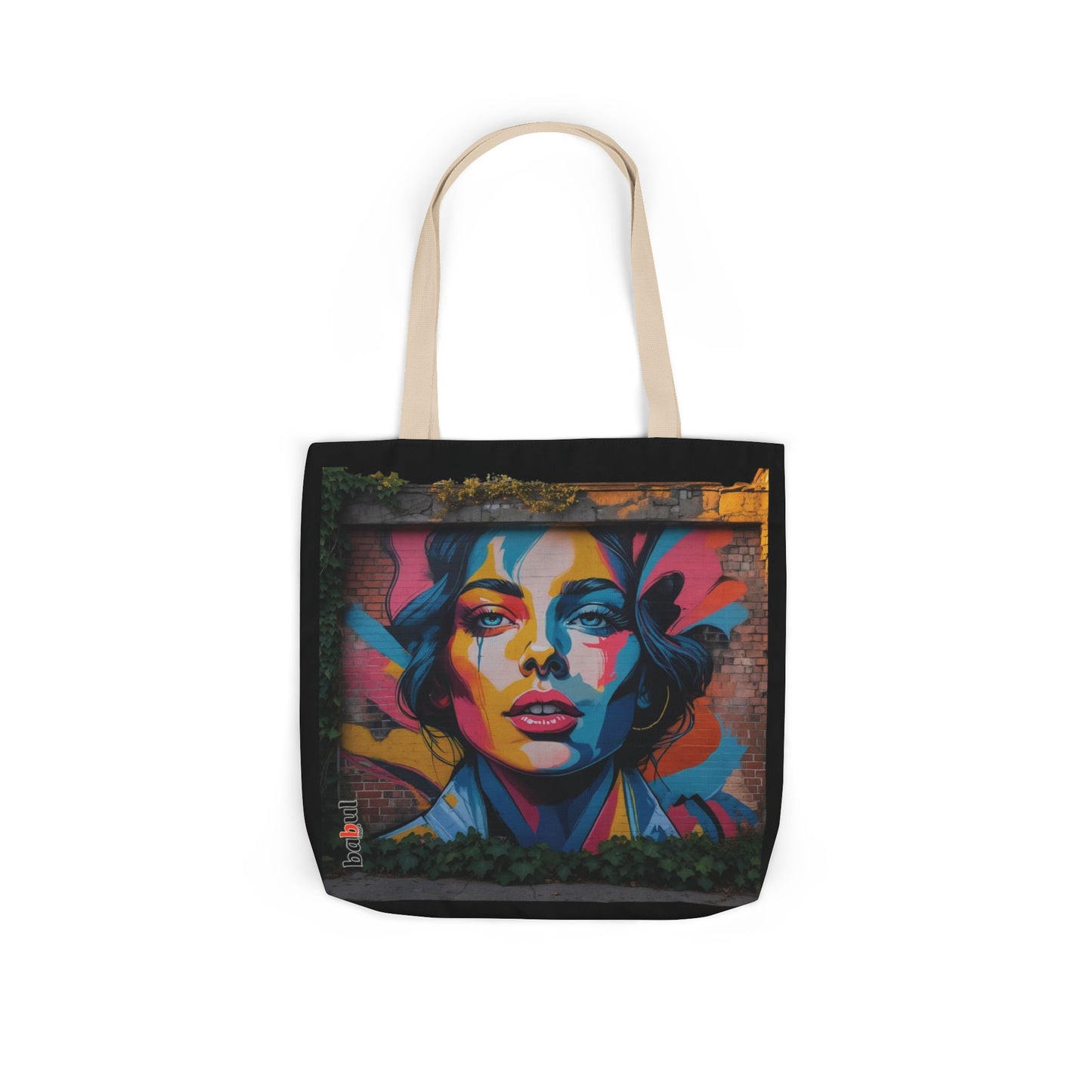 Artistic Surge - Eco-Friendly Canvas Tote Bag - FEMALE FACE