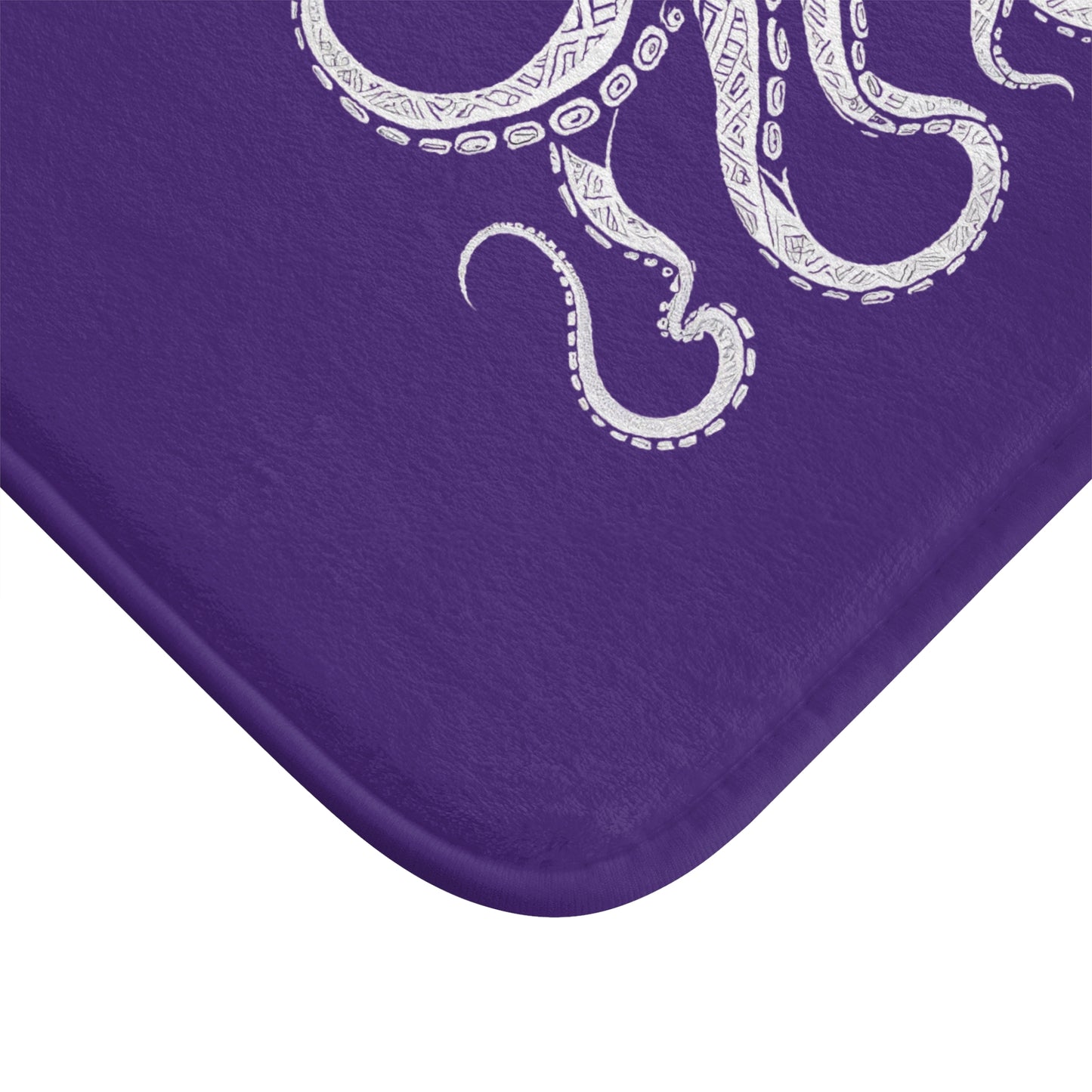 Tribal Bath Mat. Ocean Energy, Tribal Style