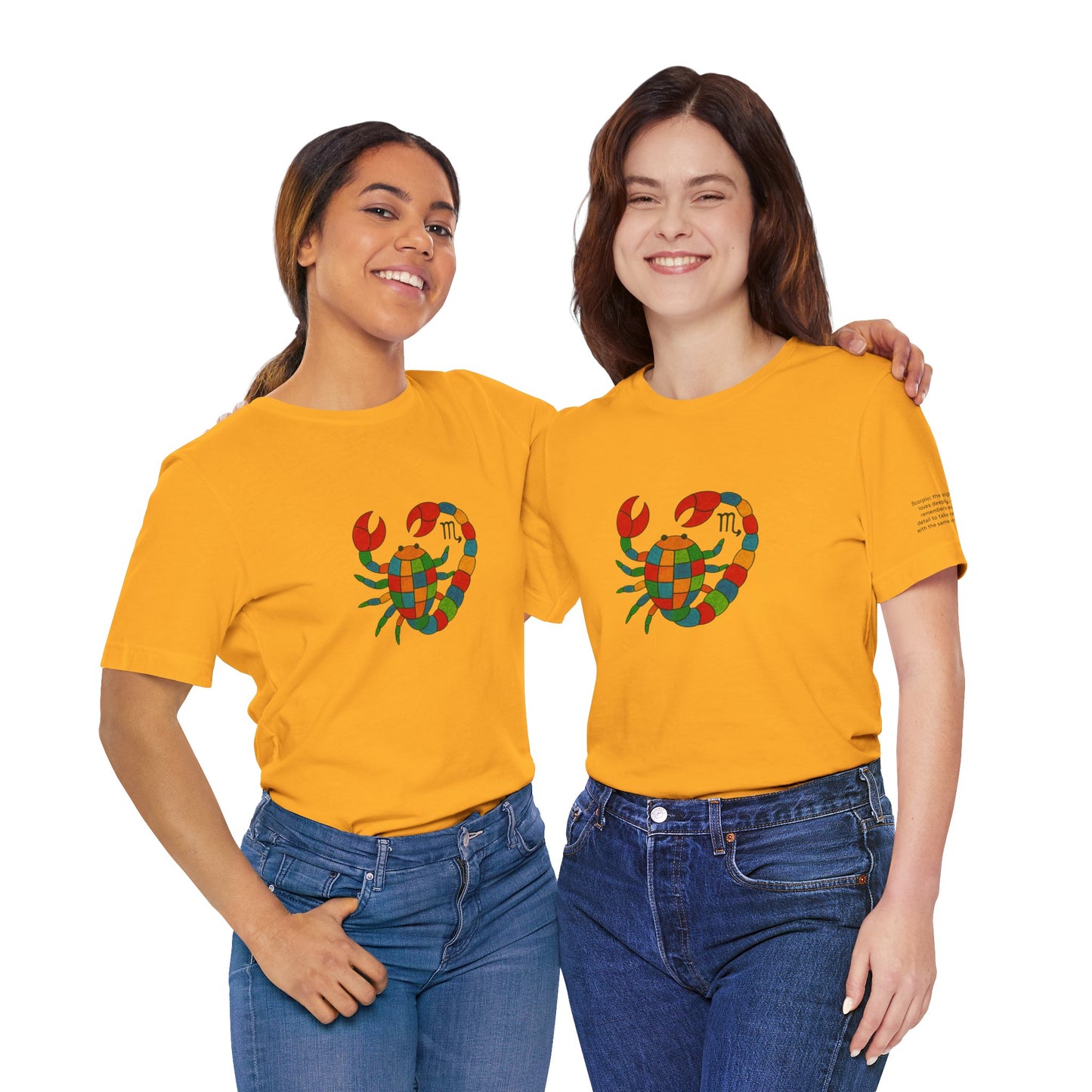 SCORPIO - T-shirt, The Zodiac Signs According to Saint Phalle