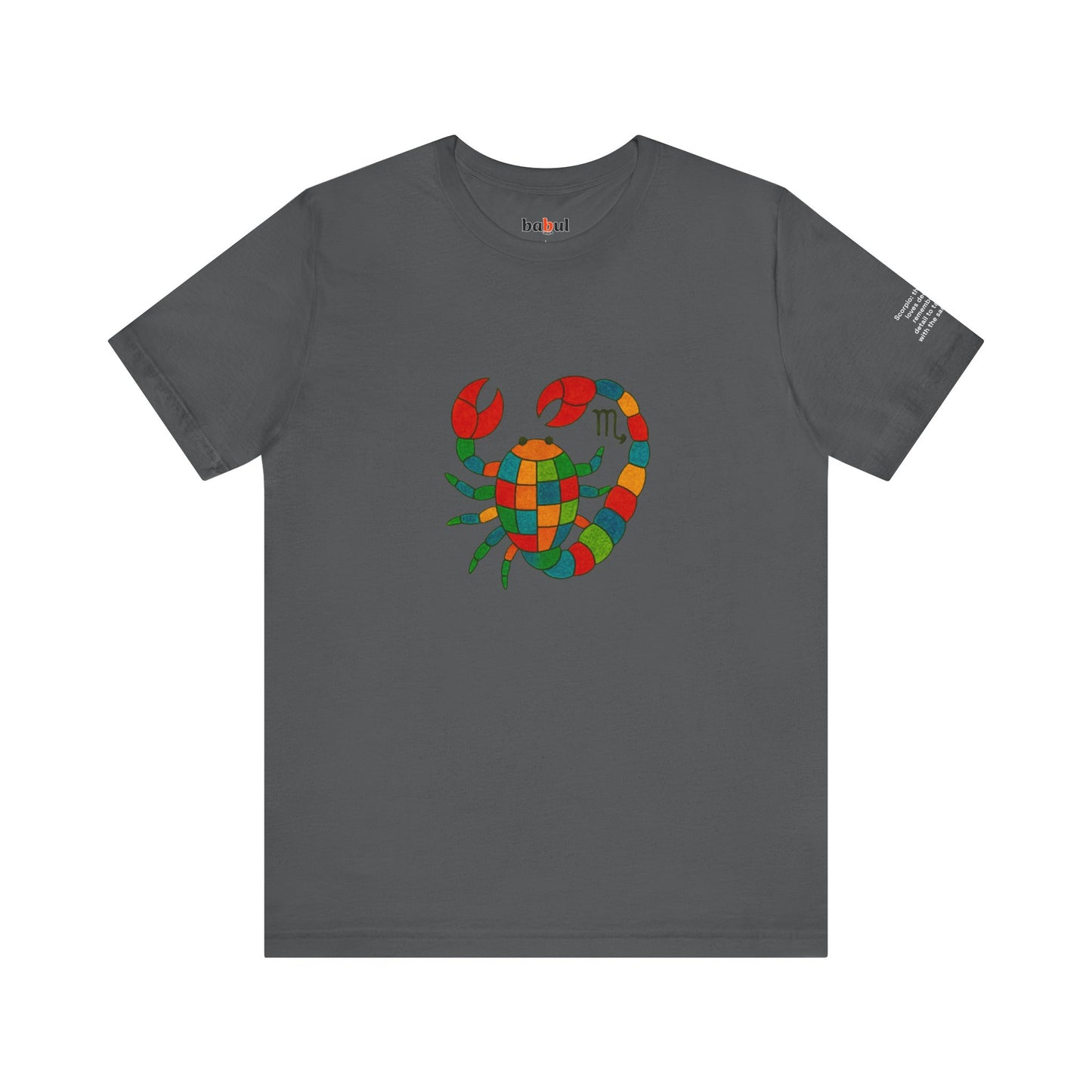 SCORPIO - T-shirt, The Zodiac Signs According to Saint Phalle