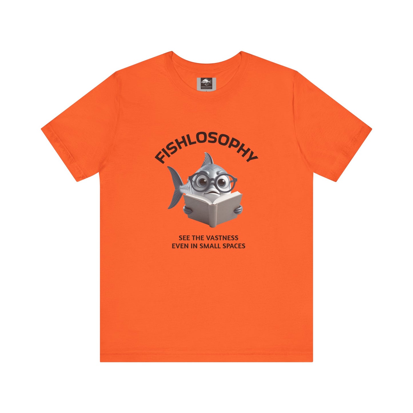 Fishlosophy Unisex Jersey Short Sleeve Tee – See the vastness even in small spaces