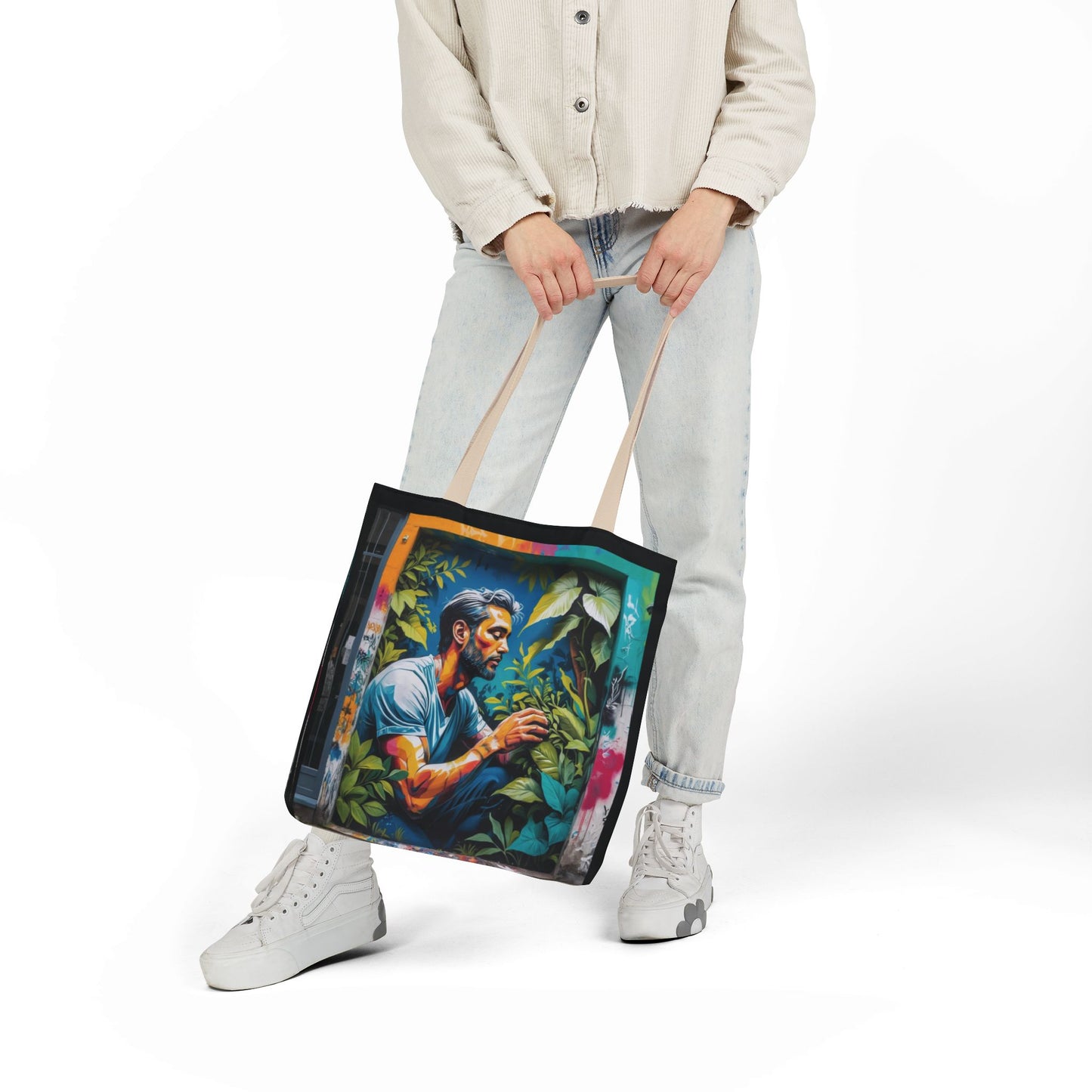 Artistic Surge - Eco-Friendly Canvas Tote Bag - LOVE OF NATURE