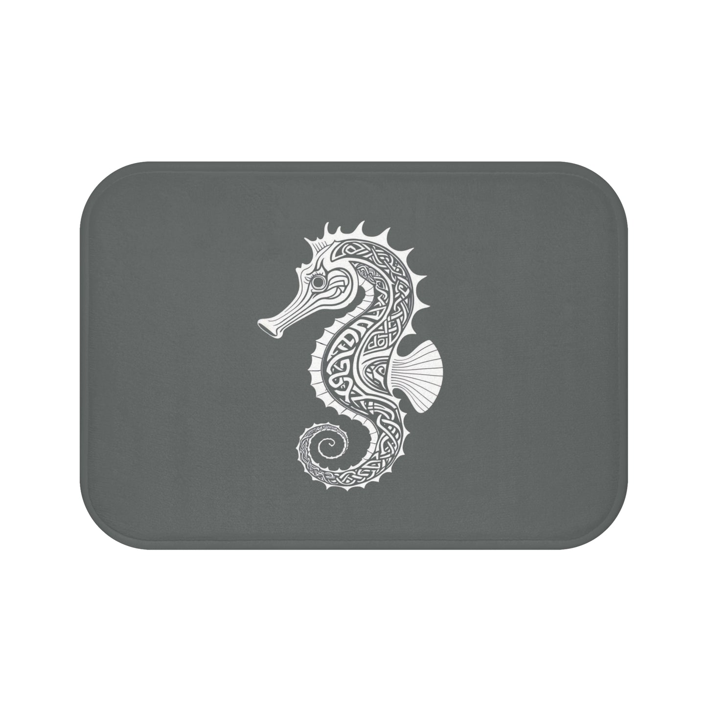 Tribal Bath Mat. Ocean Energy, Tribal Style