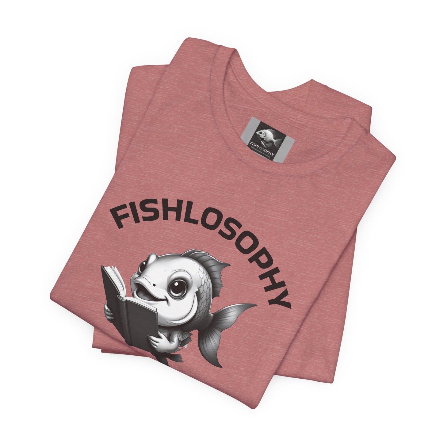 Fishlosophy Unisex Jersey Short Sleeve Tee – The Ocean' depth is not for the faint of heart