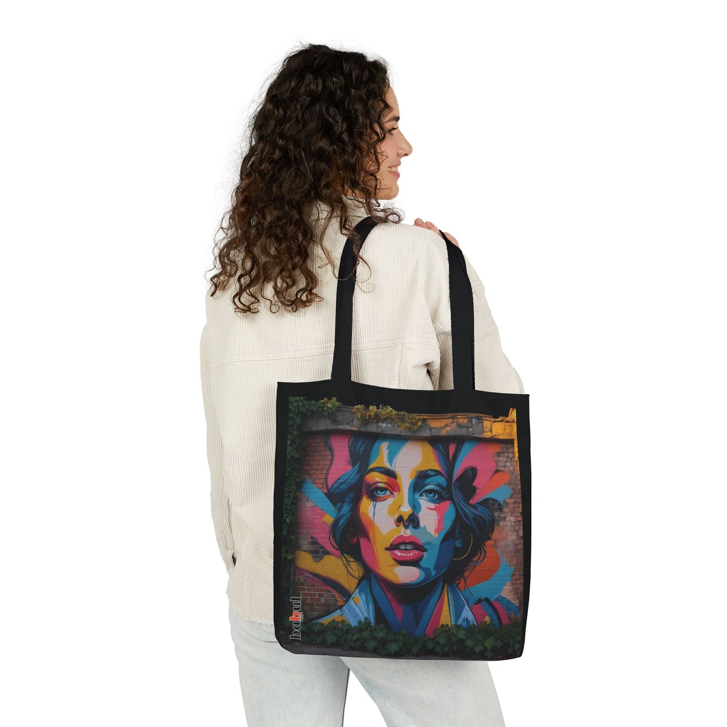 Artistic Surge - Eco-Friendly Canvas Tote Bag - FEMALE FACE