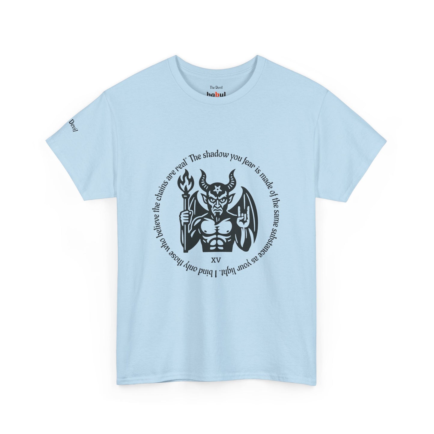 The Devil - ArcanaPop T-Shirt – Where Tarot Magic Meets Pop Art
