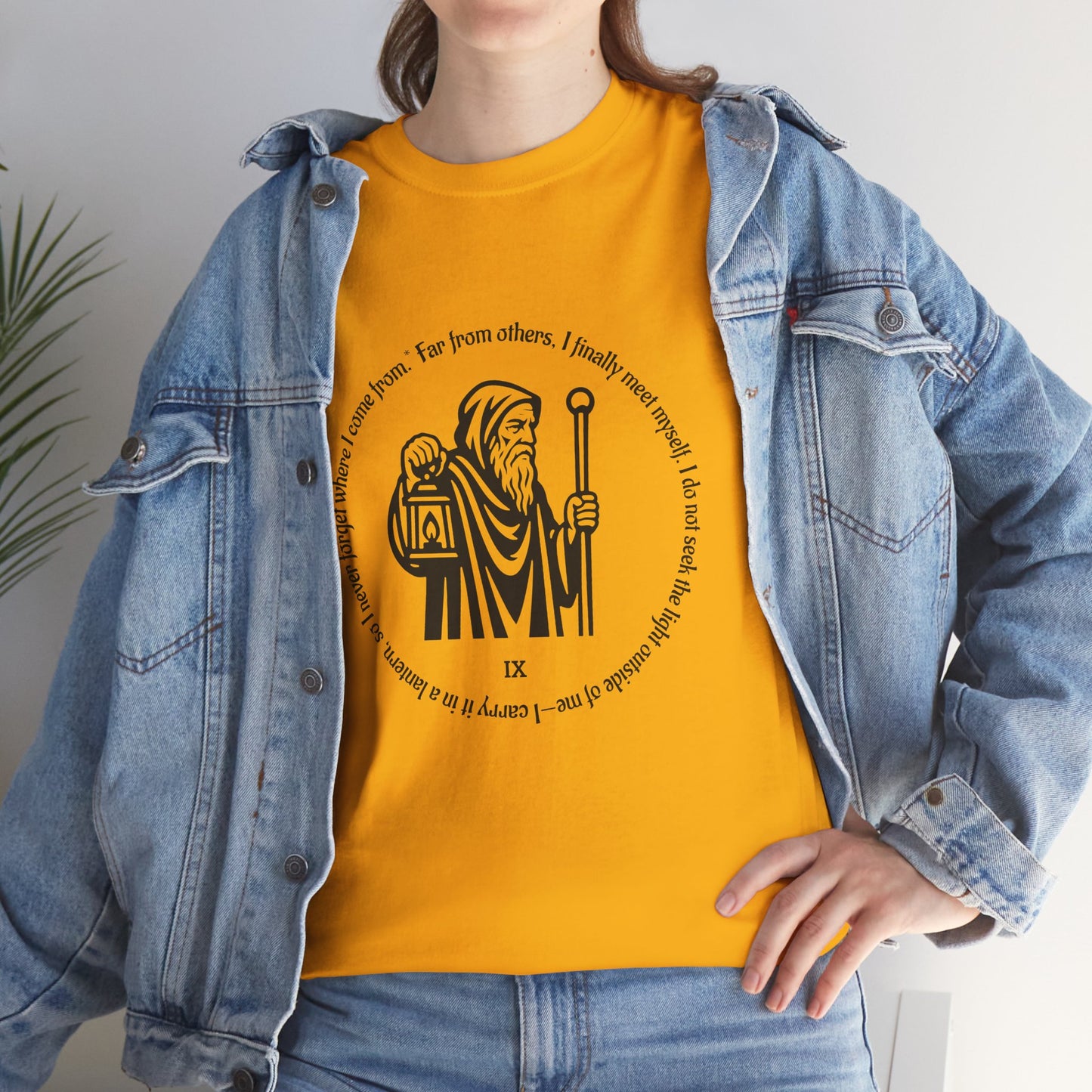 The Hermit - ArcanaPop T-Shirt – Where Tarot Magic Meets Pop Art