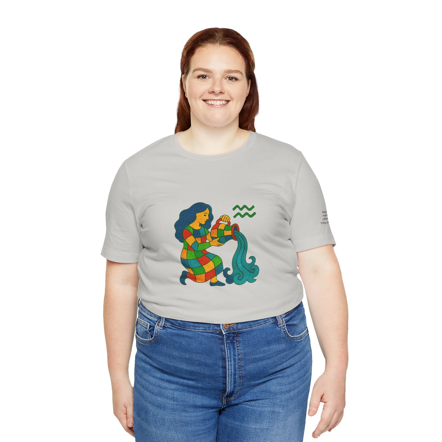 AQUARIUS - T-shirt, The Zodiac Signs According to Saint Phalle