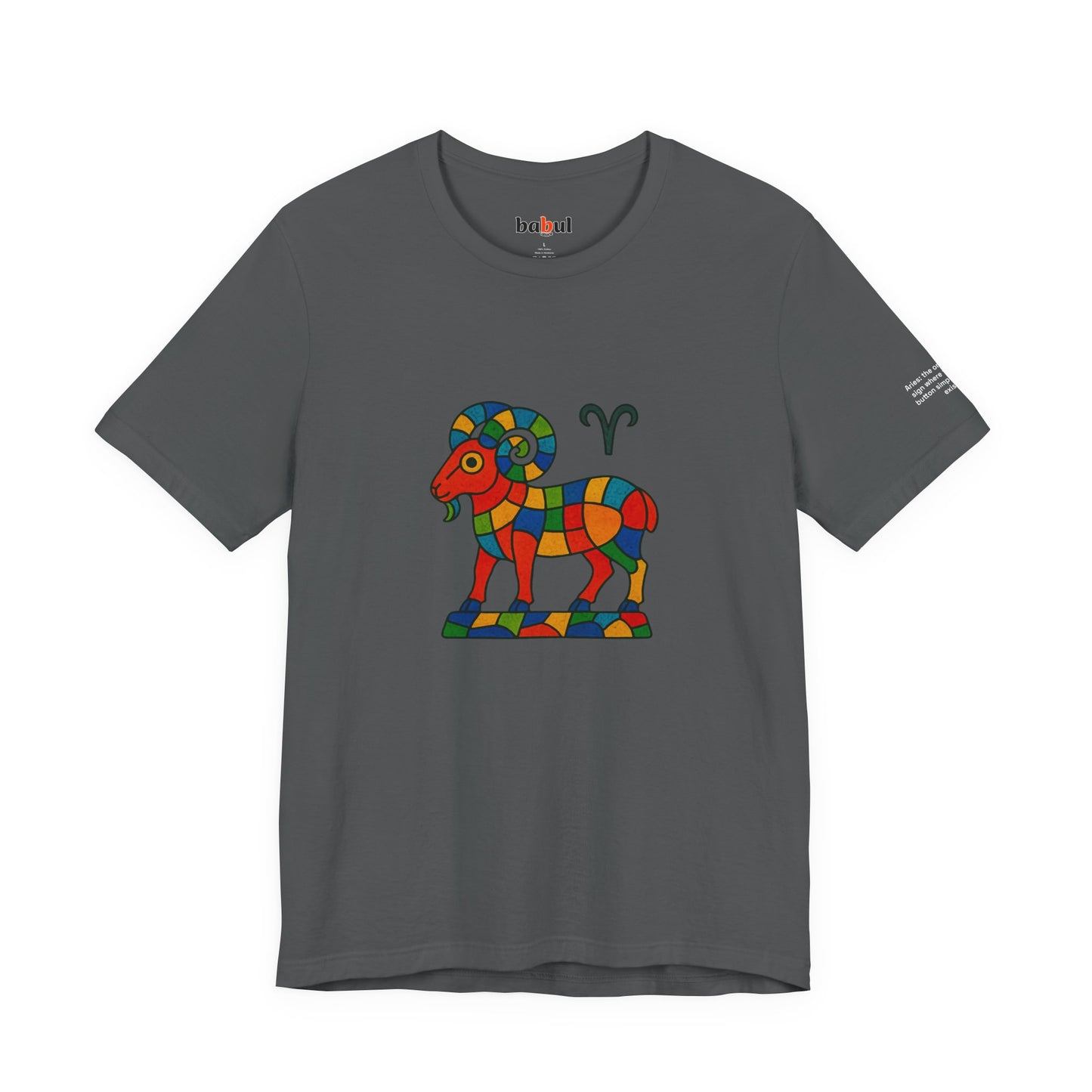 ARIES - T-shirt, The Zodiac Signs According to Saint Phalle
