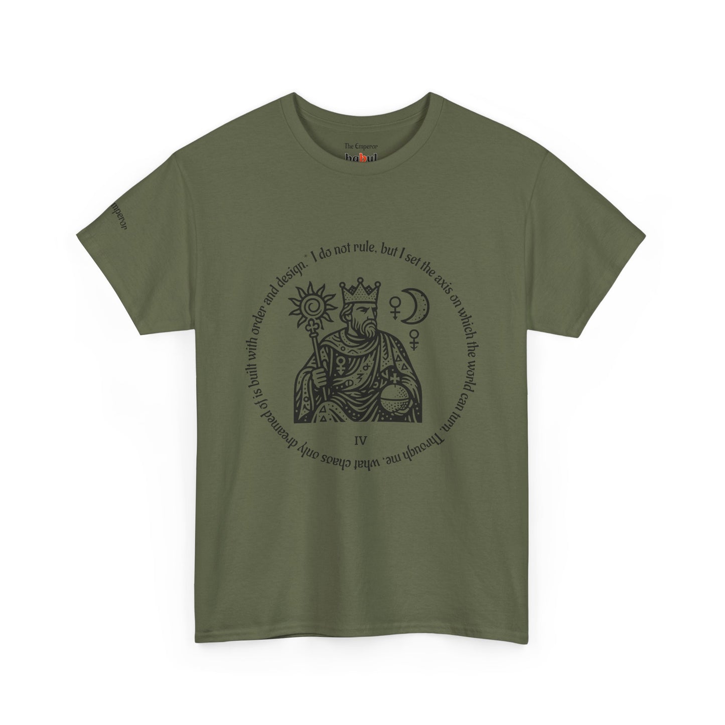 The Emperor - ArcanaPop T-Shirt – Where Tarot Magic Meets Pop Art
