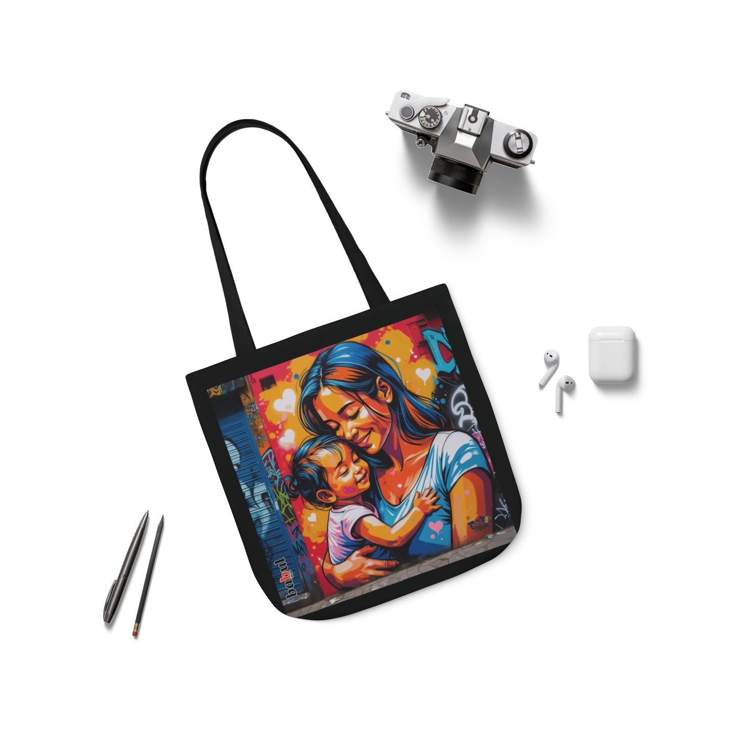 Artistic Surge - Eco-Friendly Canvas Tote Bag - HUG