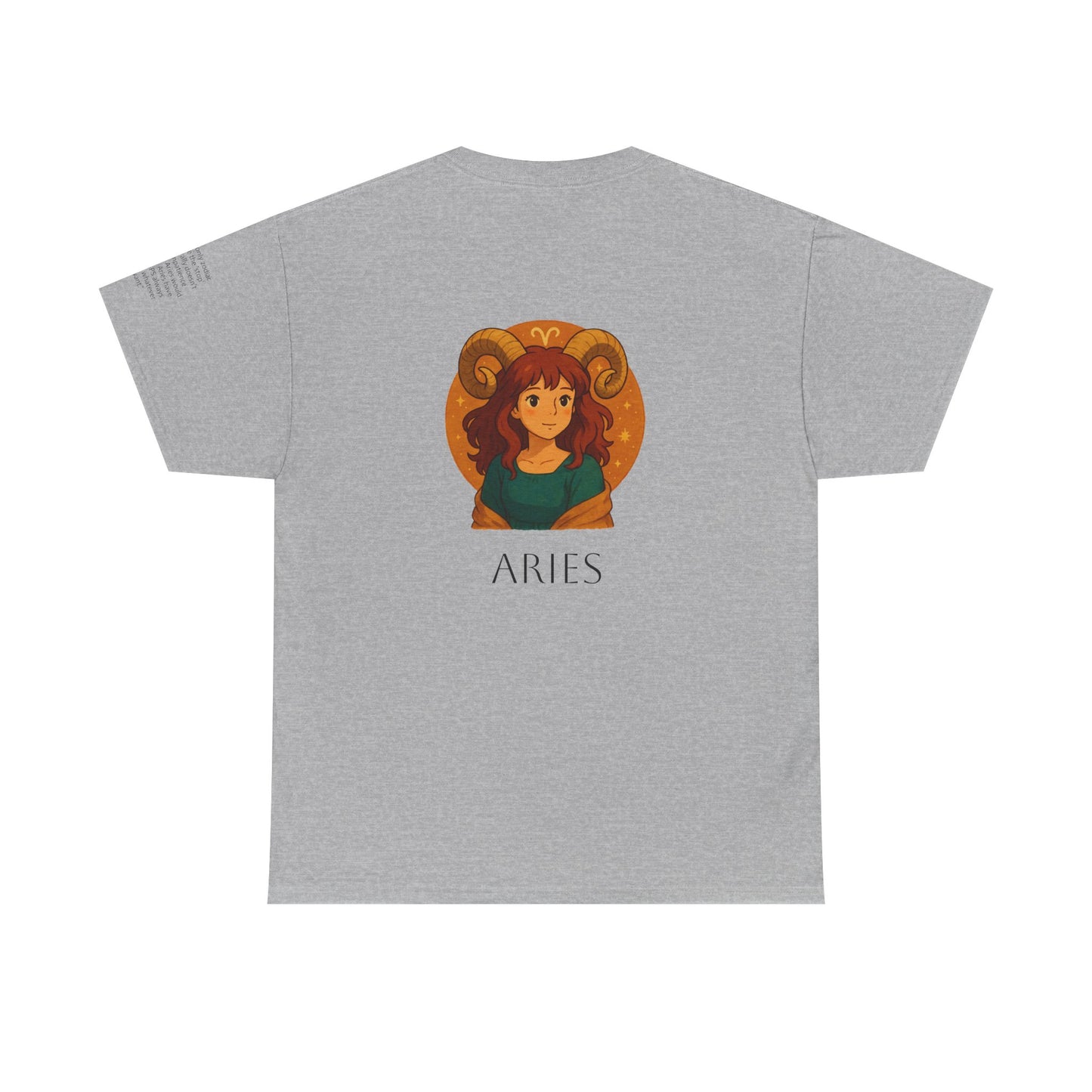 Aries - Dreamy Zodiac T-Shirts – The Magic of the Stars in Ghibli Style