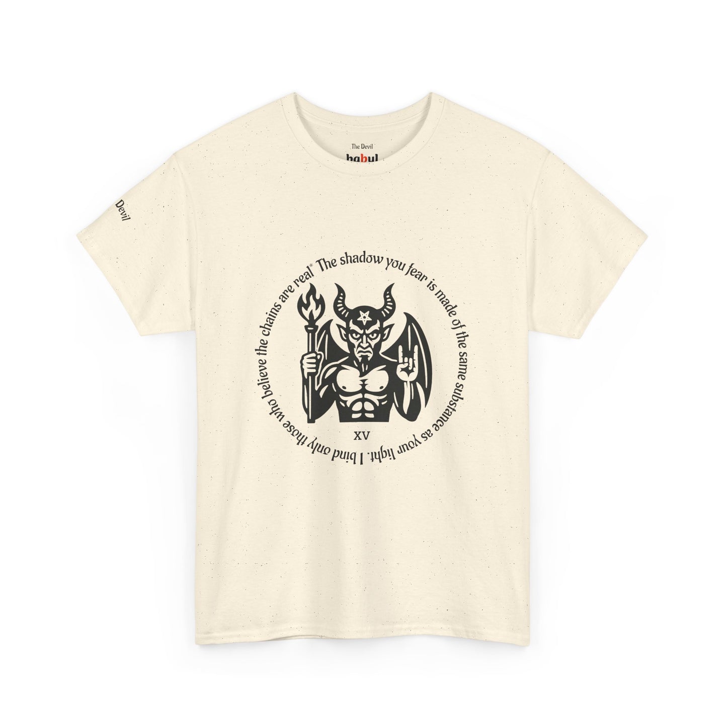 The Devil - ArcanaPop T-Shirt – Where Tarot Magic Meets Pop Art