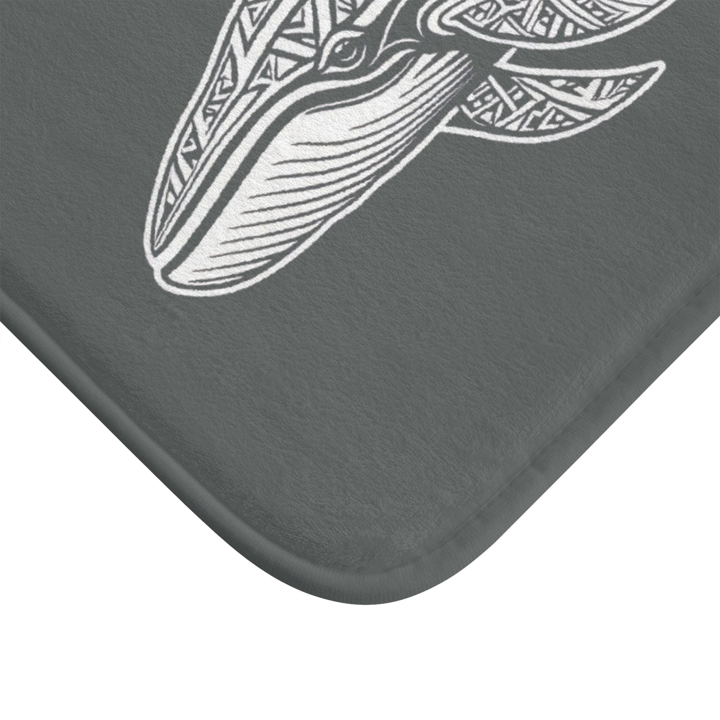 Tribal Bath Mat. Ocean Energy, Tribal Style