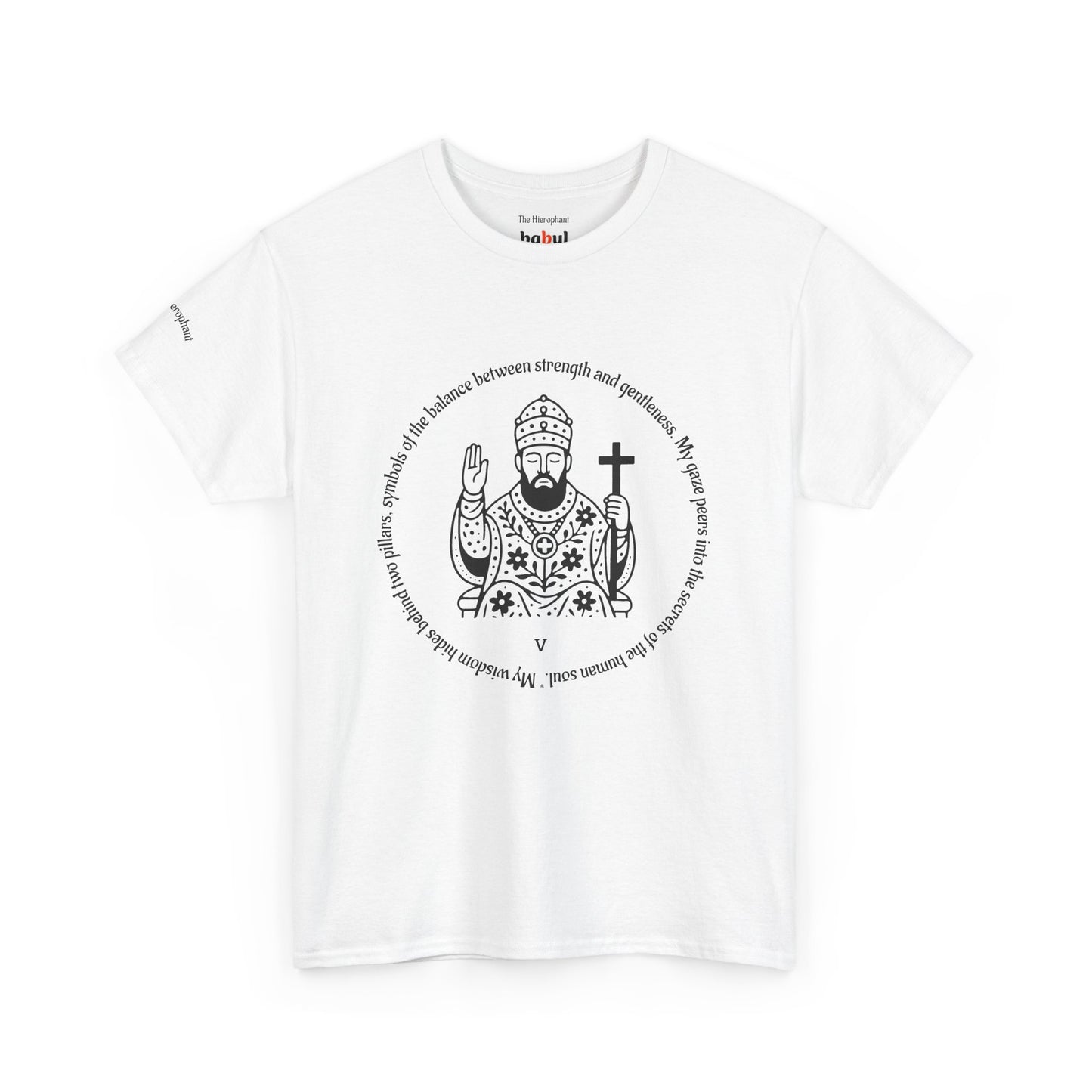 The Hierophant - ArcanaPop T-Shirt – Where Tarot Magic Meets Pop Art