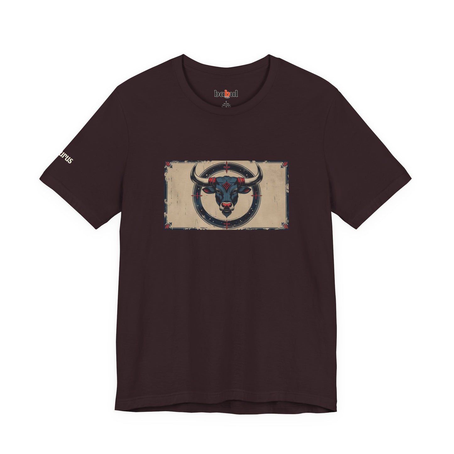 Taurus - Gothic Zodiac T-Shirt. Zodiac in the Shadows