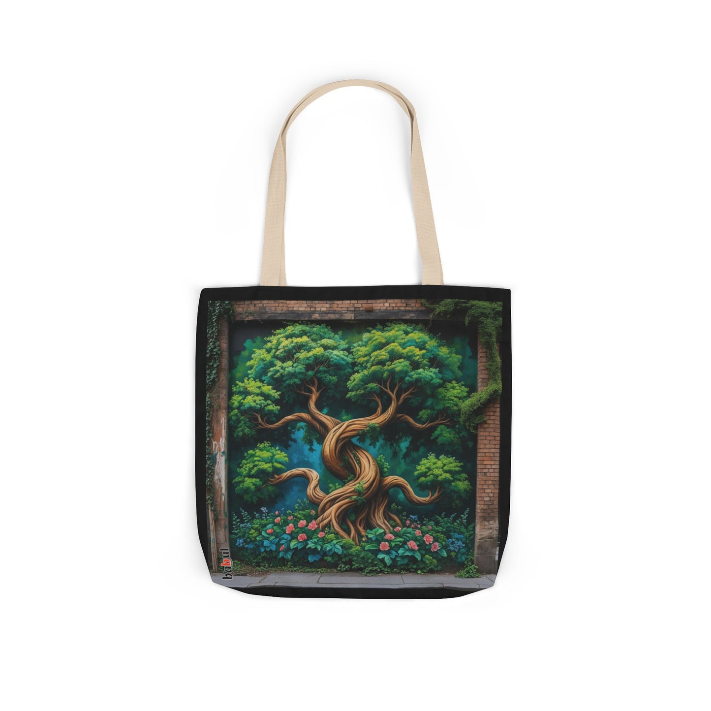 Artistic Surge - Eco-Friendly Canvas Tote Bag - TREE