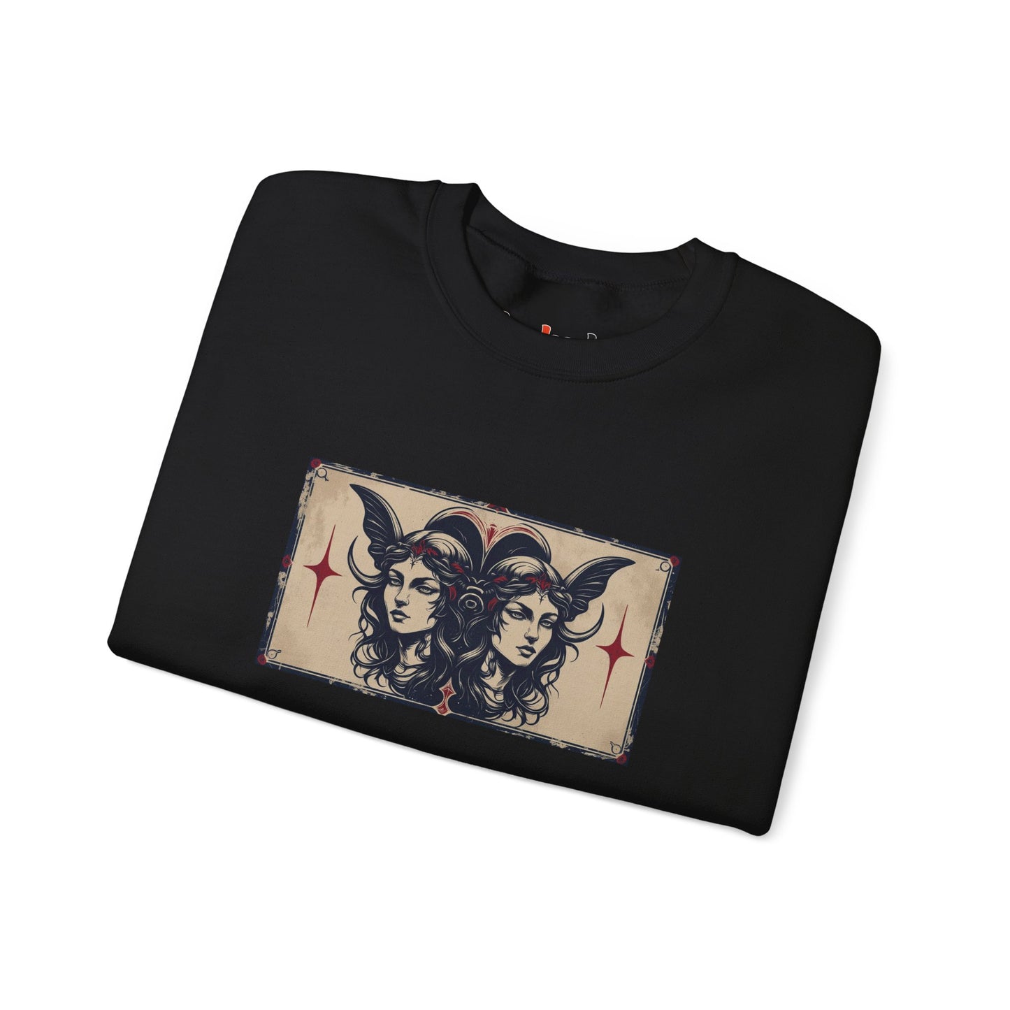 Gemini - Gothic Zodiac Blue Sweatshirt