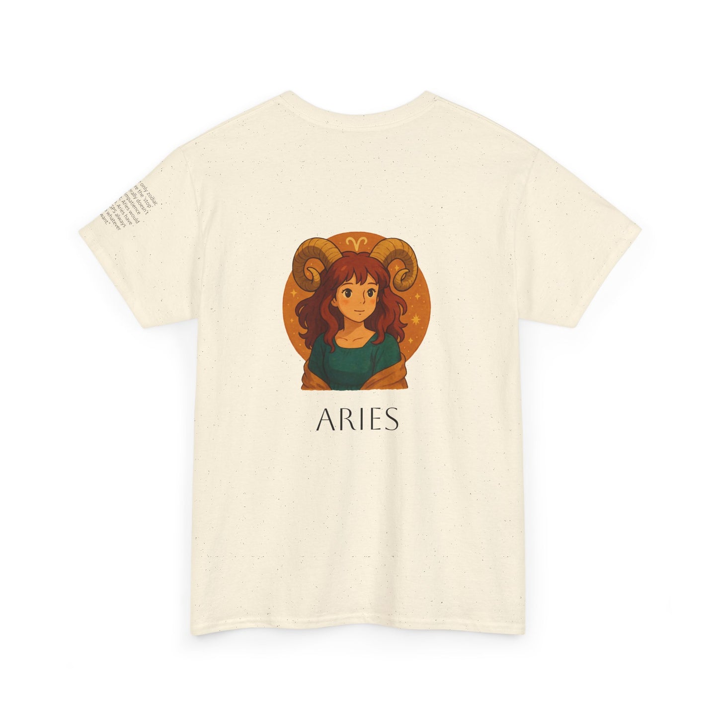 Aries - Dreamy Zodiac T-Shirts – The Magic of the Stars in Ghibli Style