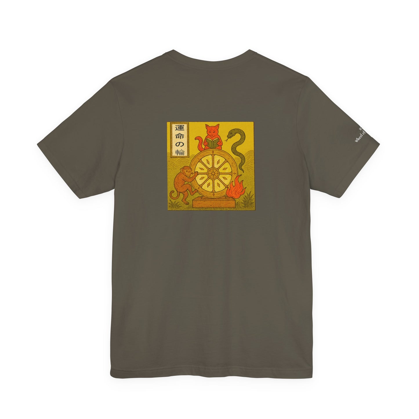 Wheel of Fortune - Tarot in Ukiyo-e Style