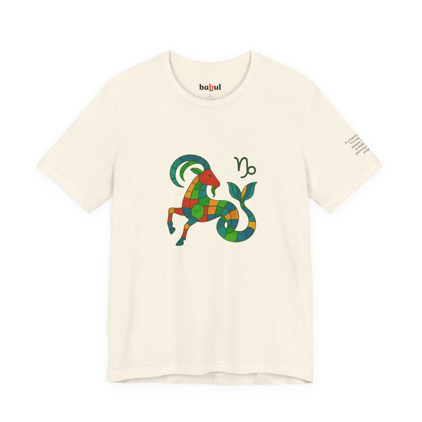 CAPRICORN - T-shirt, The Zodiac Signs According to Saint Phalle