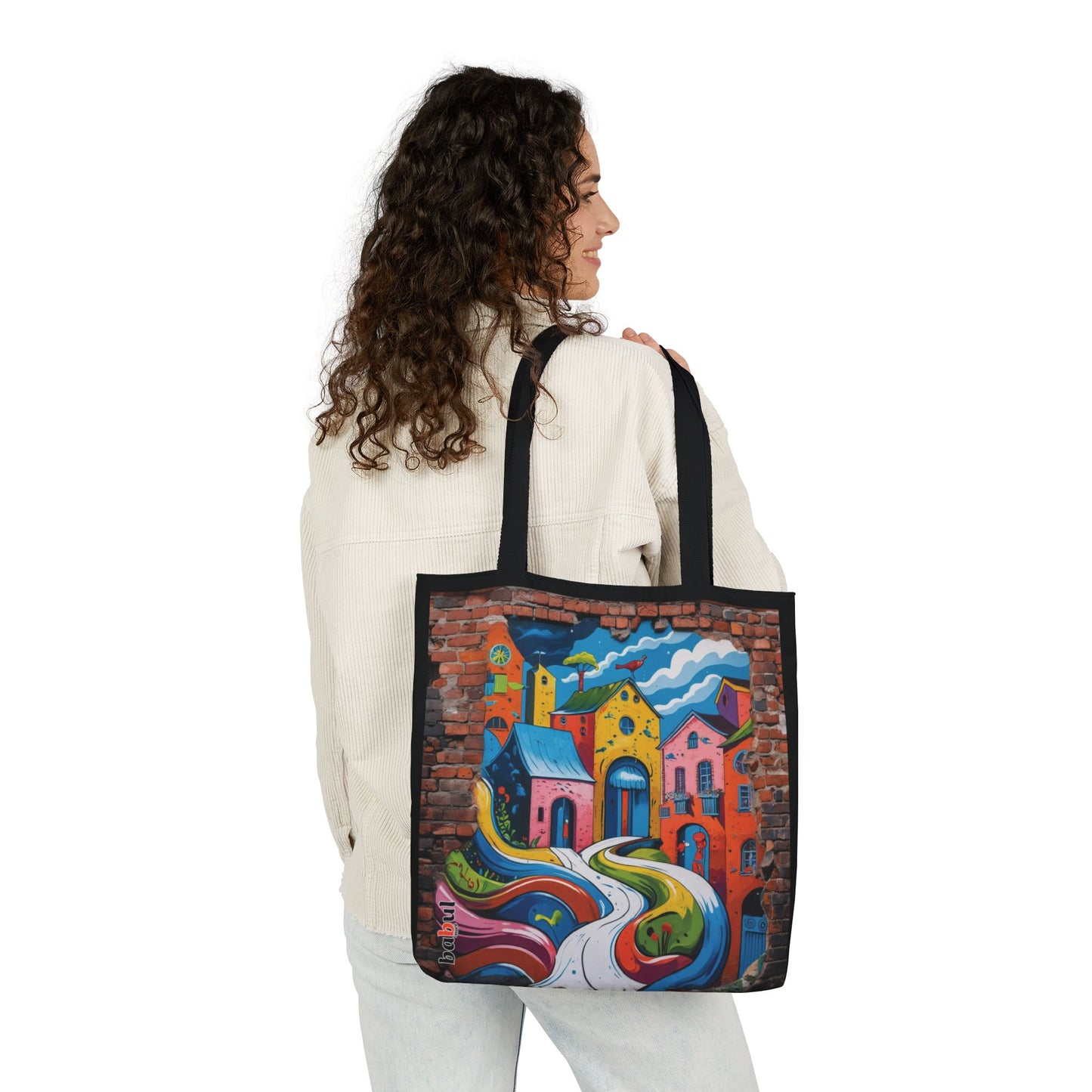 Artistic Surge - Eco-Friendly Canvas Tote Bag - HOUSES