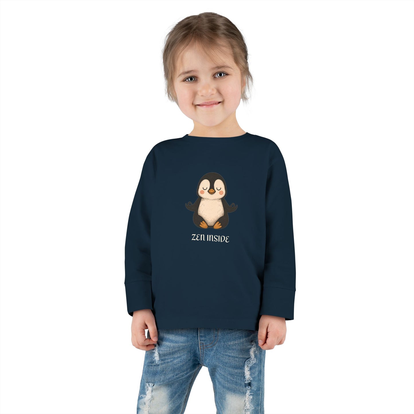 Zen Inside Long Sleeve Tee - PENGUIN