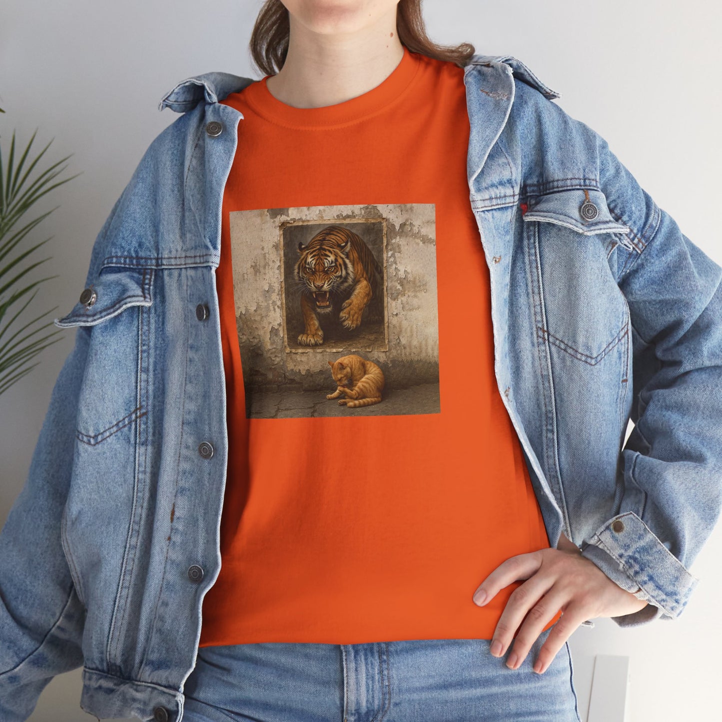 Rebel Graphic Tee - Unisex Heavy Cotton T-Shirt for the Wild at Heart. Rebel Tees, Born to Be Worn