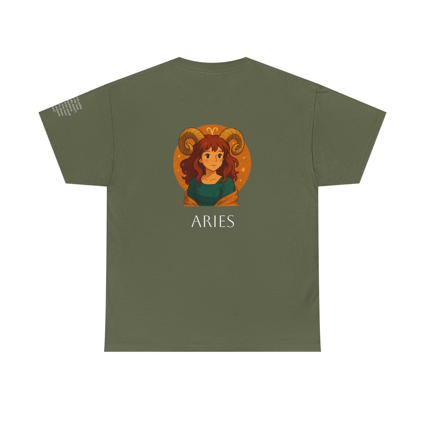 Aries - Dreamy Zodiac T-Shirts – The Magic of the Stars in Ghibli Style