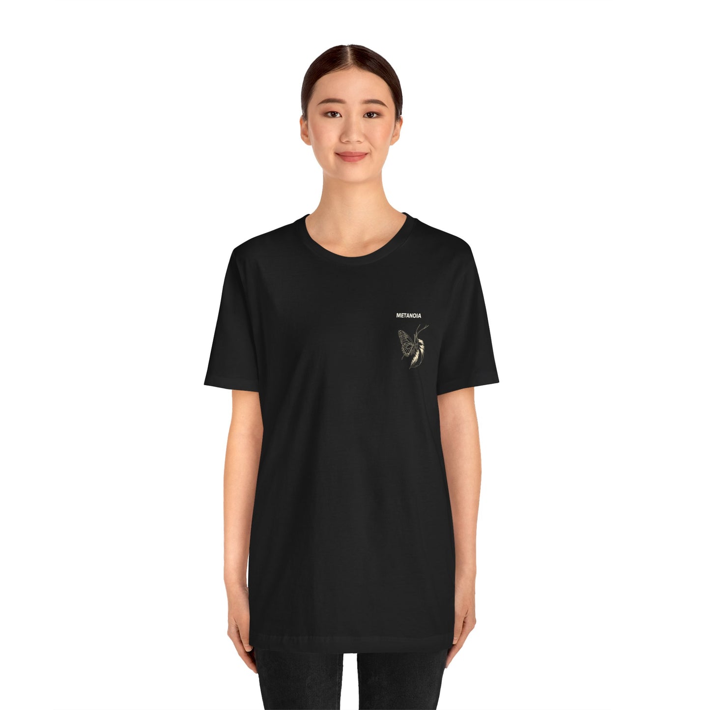 METANOIA T-Shirt – From Silence to Flight (Reverse)