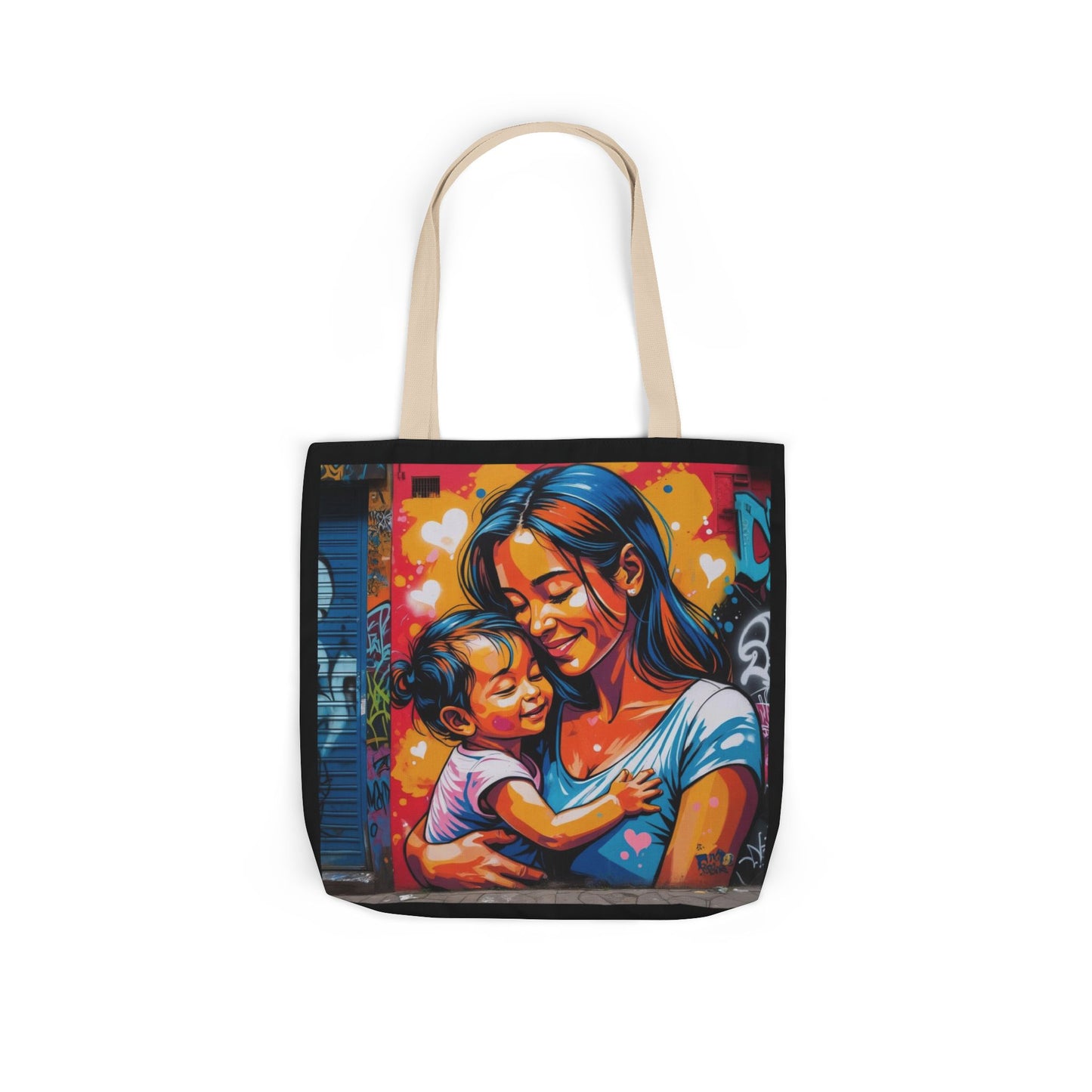Artistic Surge - Eco-Friendly Canvas Tote Bag - HUG