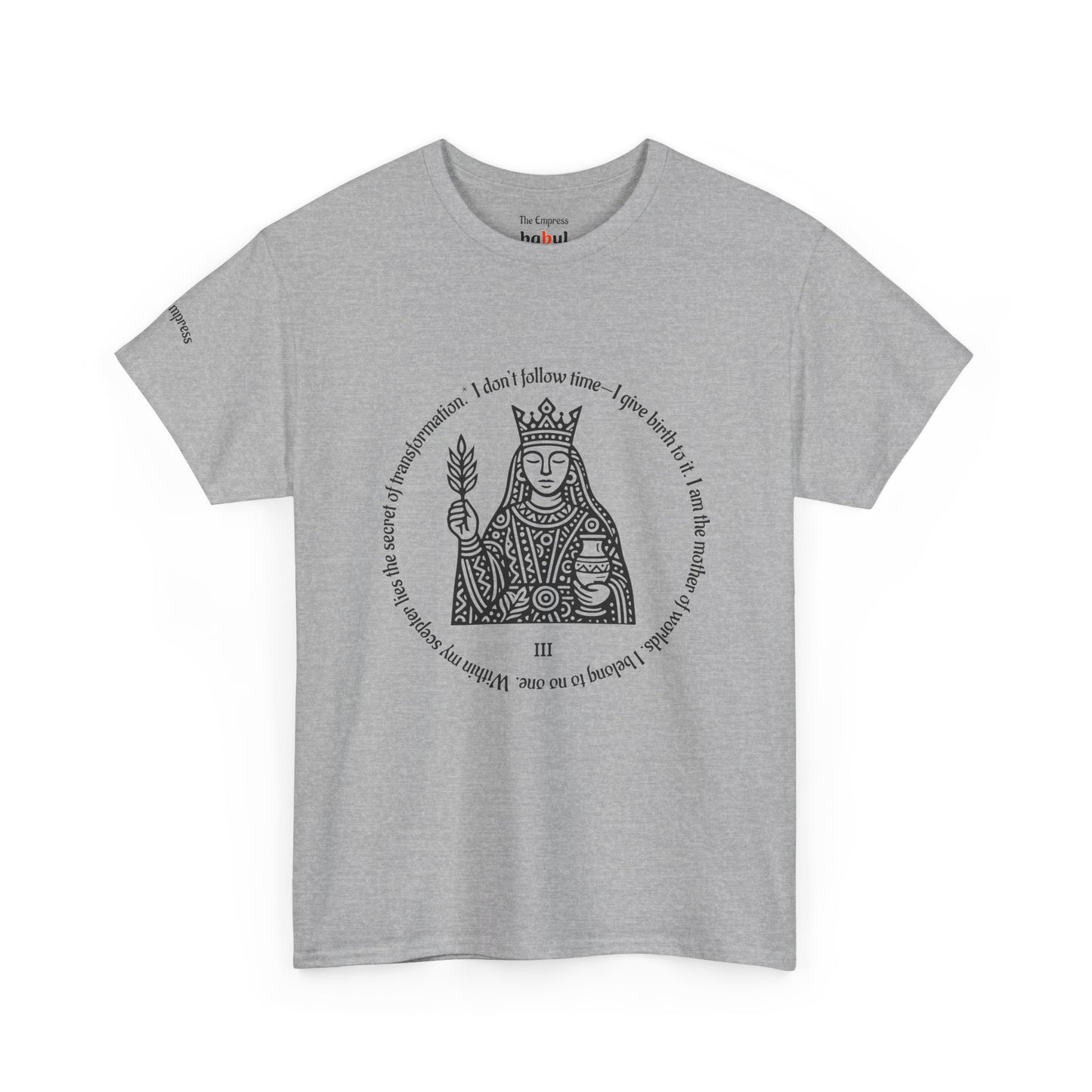 The Empress - ArcanaPop T-Shirt – Where Tarot Magic Meets Pop Art