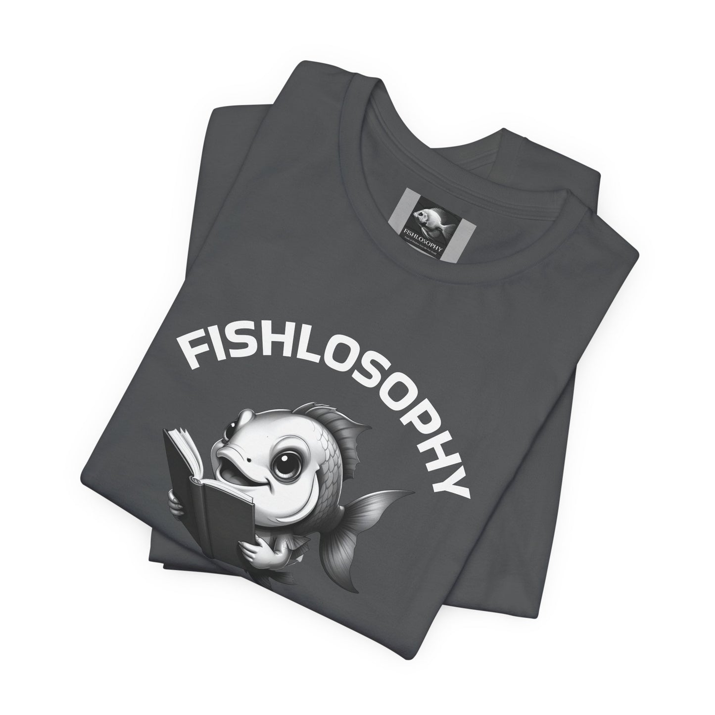 Fishlosophy Unisex Jersey Short Sleeve Tee – The Ocean' depth is not for the faint of heart