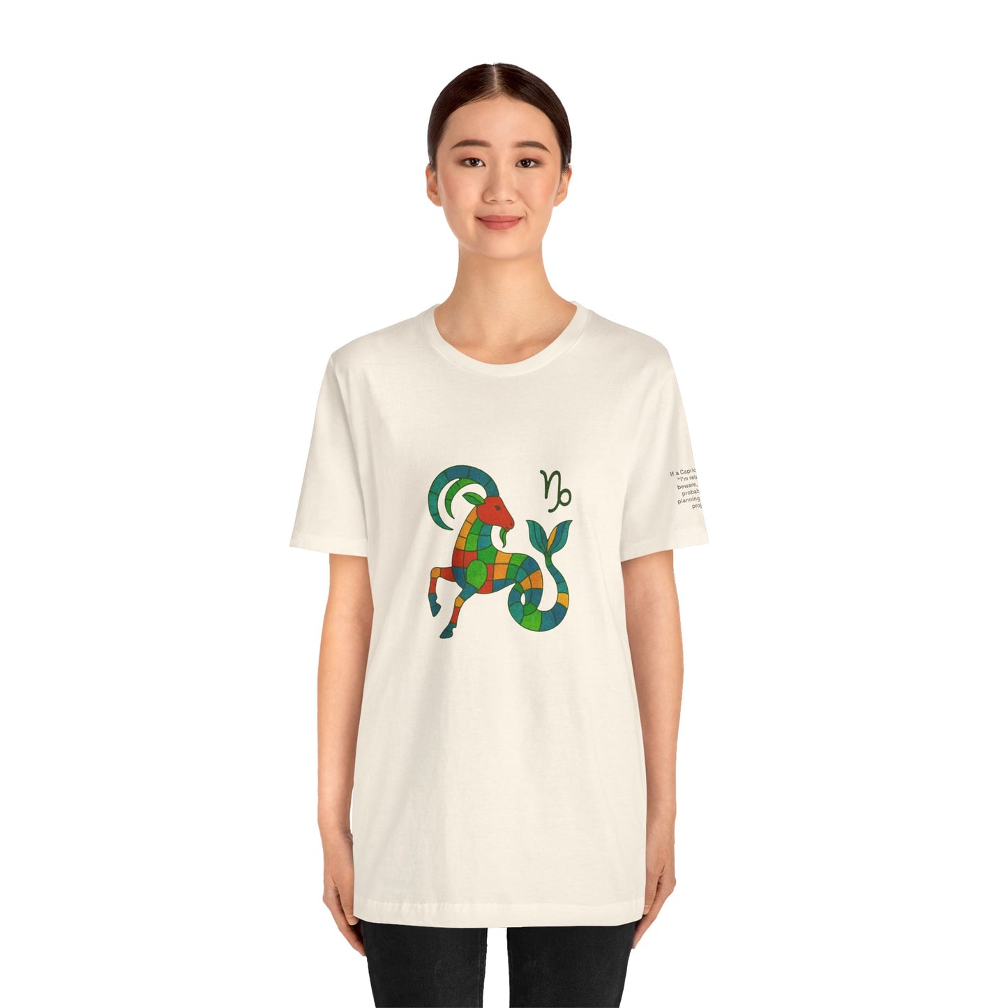 CAPRICORN - T-shirt, The Zodiac Signs According to Saint Phalle
