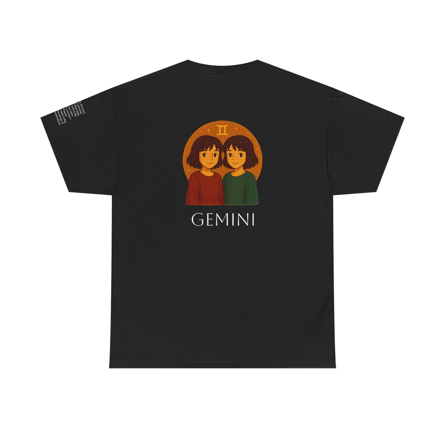 GEMINI - Dreamy Zodiac T-Shirts – The Magic of the Stars in Ghibli Style
