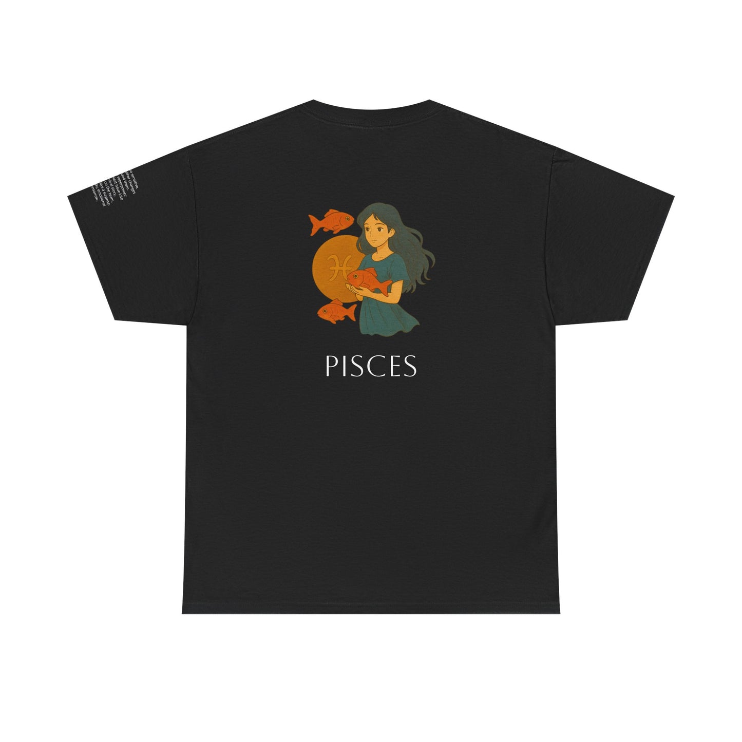 PISCES - Dreamy Zodiac T-Shirts – The Magic of the Stars in Ghibli Style