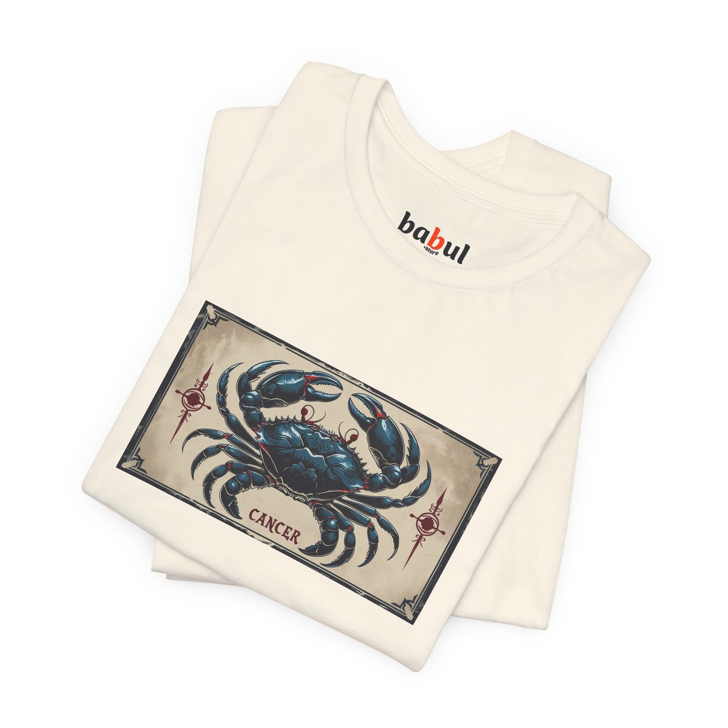 Cancer - Gothic Zodiac T-Shirt. Zodiac in the Shadows