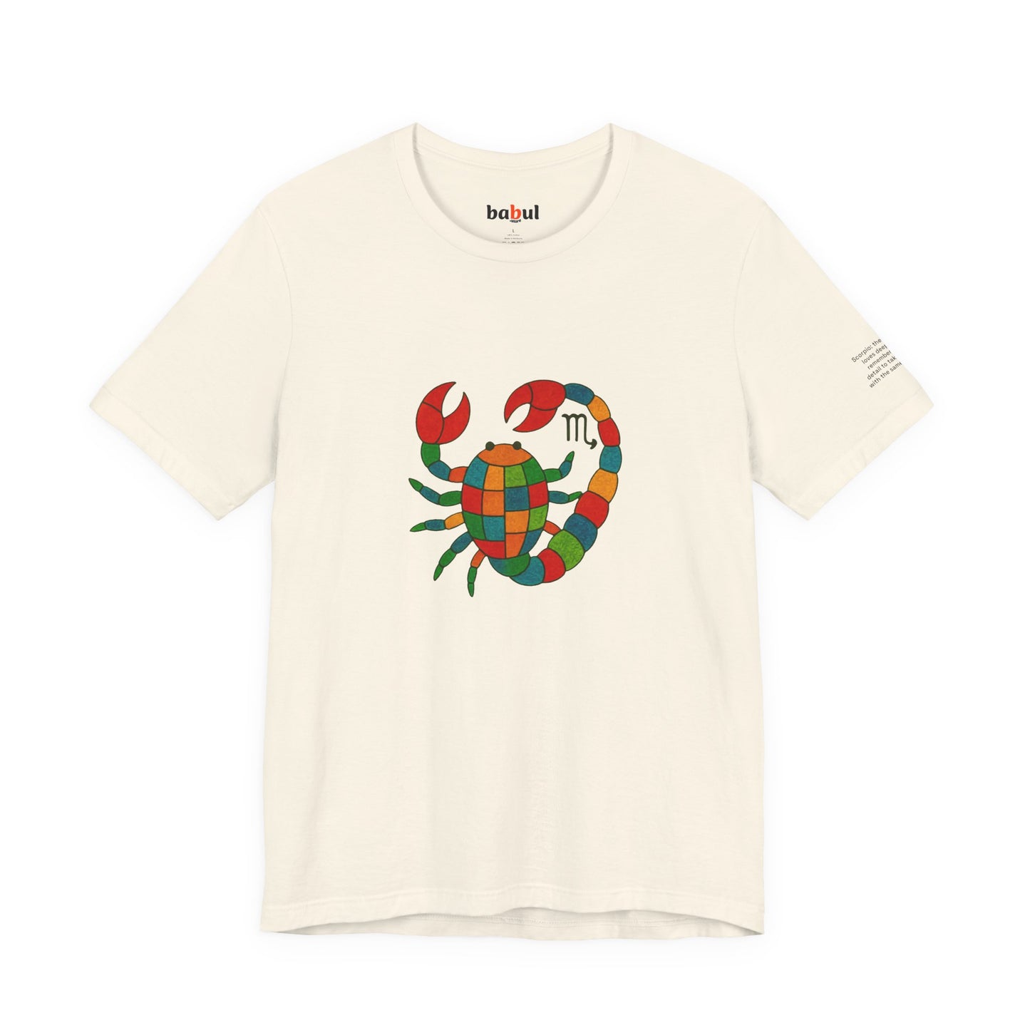 SCORPIO - T-shirt, The Zodiac Signs According to Saint Phalle