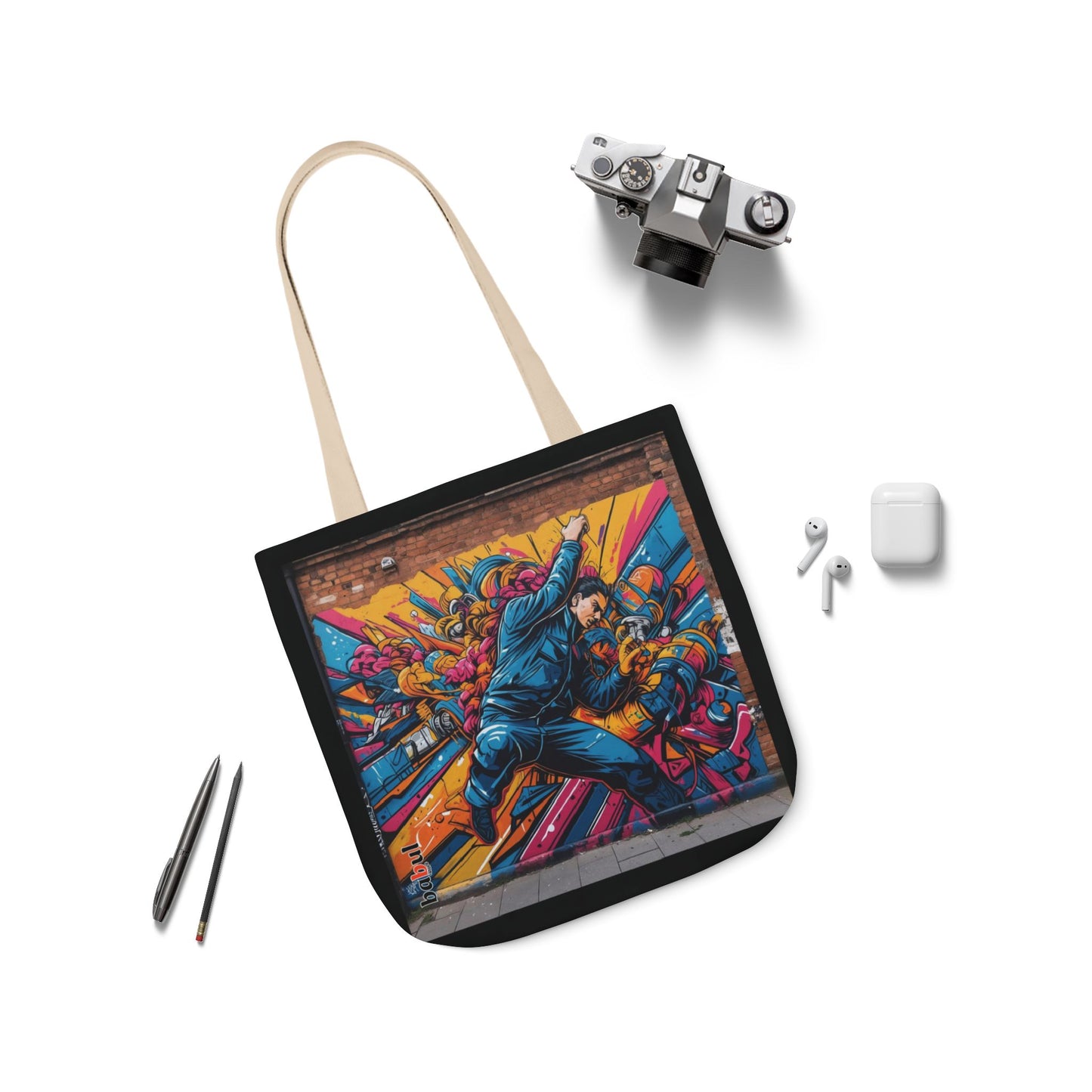 Artistic Surge - Eco-Friendly Canvas Tote Bag - MECHANICS