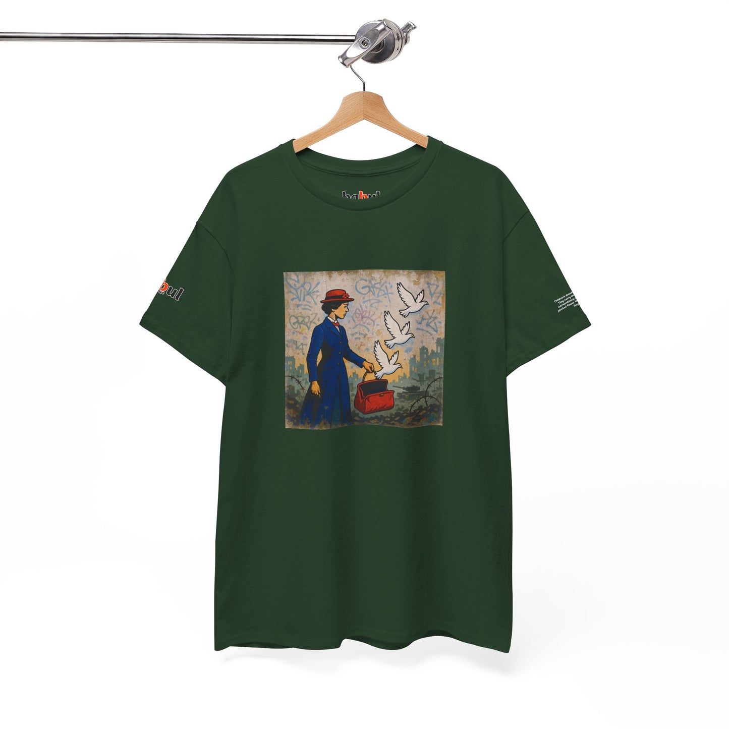 Rebel Graphic Tee - Unisex Heavy Cotton T-Shirt for the Wild at Heart. Rebel Tees, Born to Be Worn