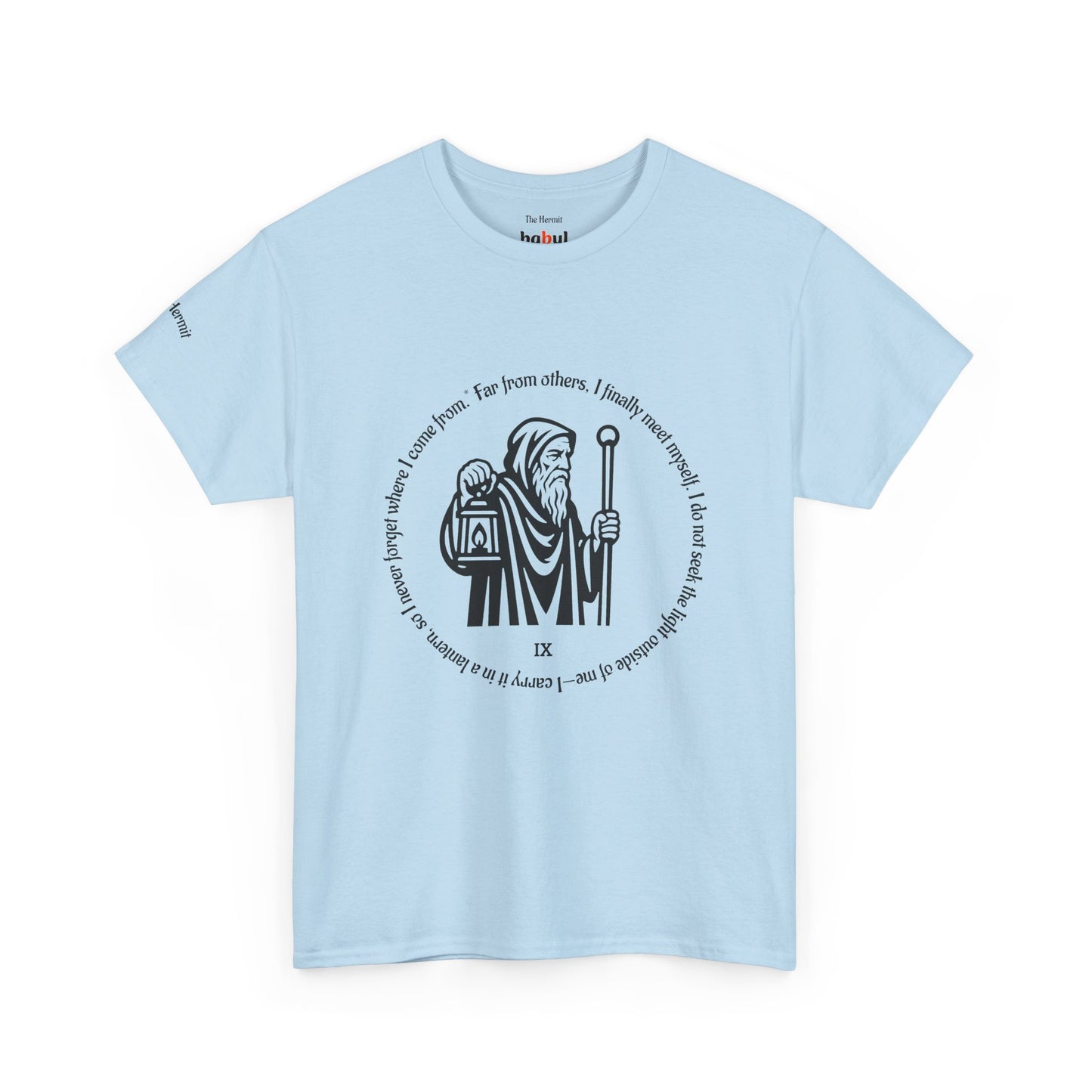 The Hermit - ArcanaPop T-Shirt – Where Tarot Magic Meets Pop Art